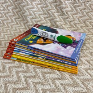 LeapFrog LeapReader System Learn To Read 9 Book Bundle